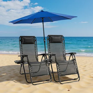 JHK Zero Gravity Portable Recliner